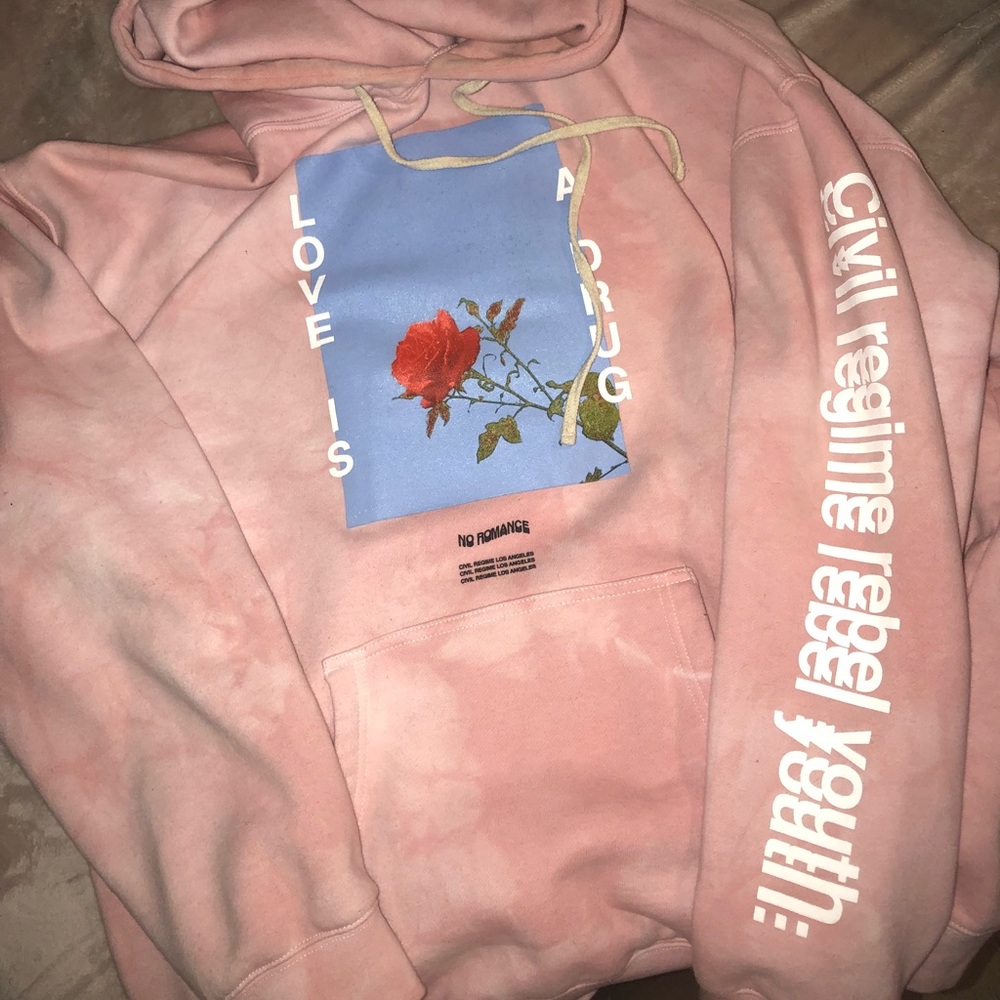 Civil Regime Love is a Drug hoodie